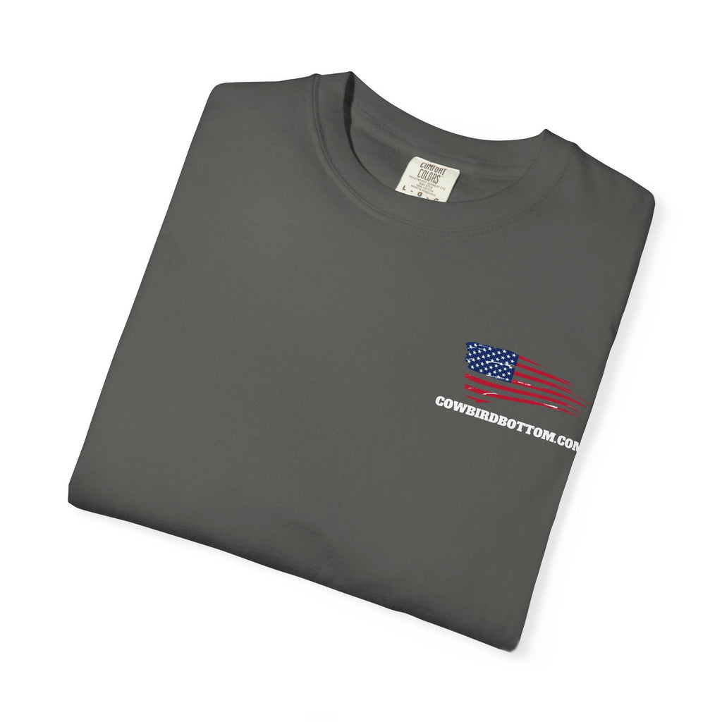 Support Our Troops T-Shirt — American Flag Military Tribute