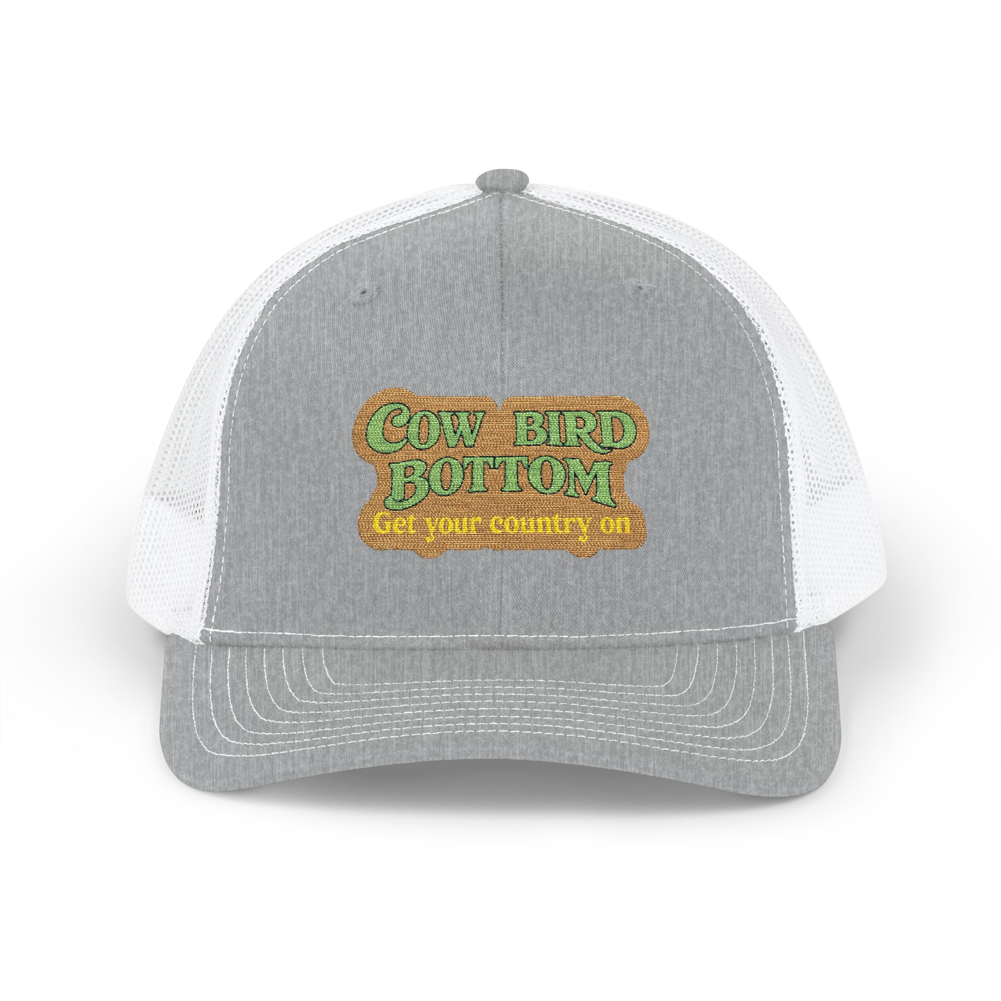Richardson - 'Cow Bird Bottom'  Patch Snapback