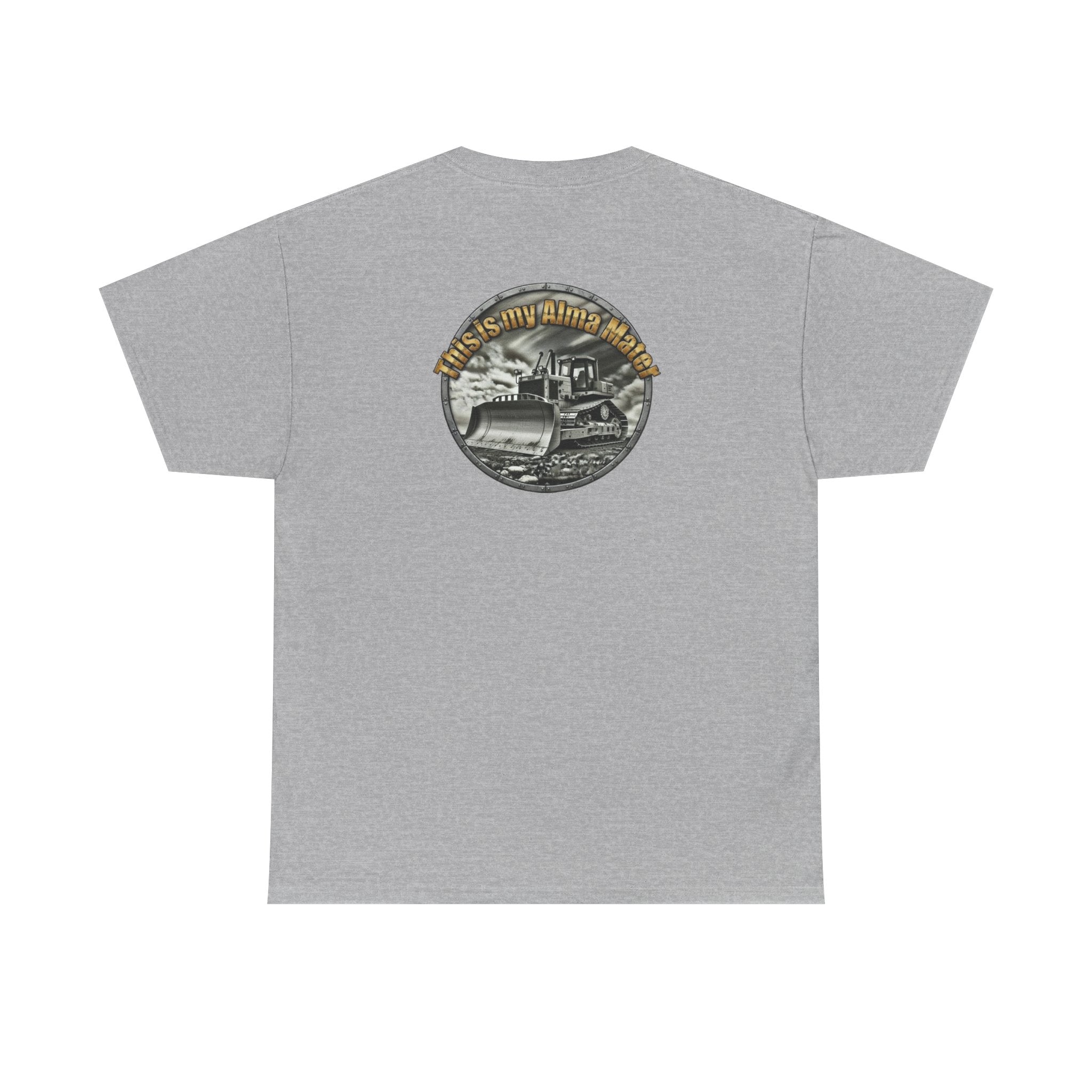 Bulldozer Crew Tee — Heavy Equipment Truck Graphic T-Shirt