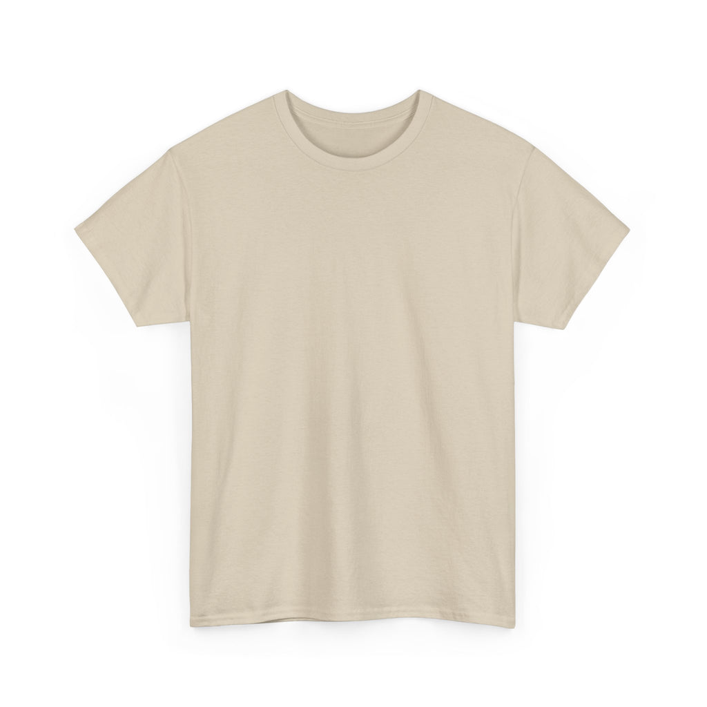 T-Shirt — Cow Bird Bottom tee orange tractor("If you mow it, they will come")