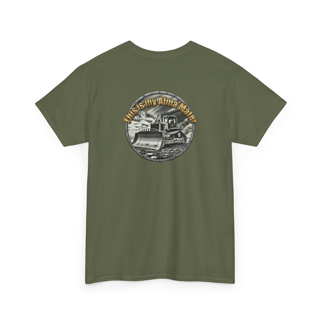 Bulldozer Crew Tee — Heavy Equipment Truck Graphic T-Shirt