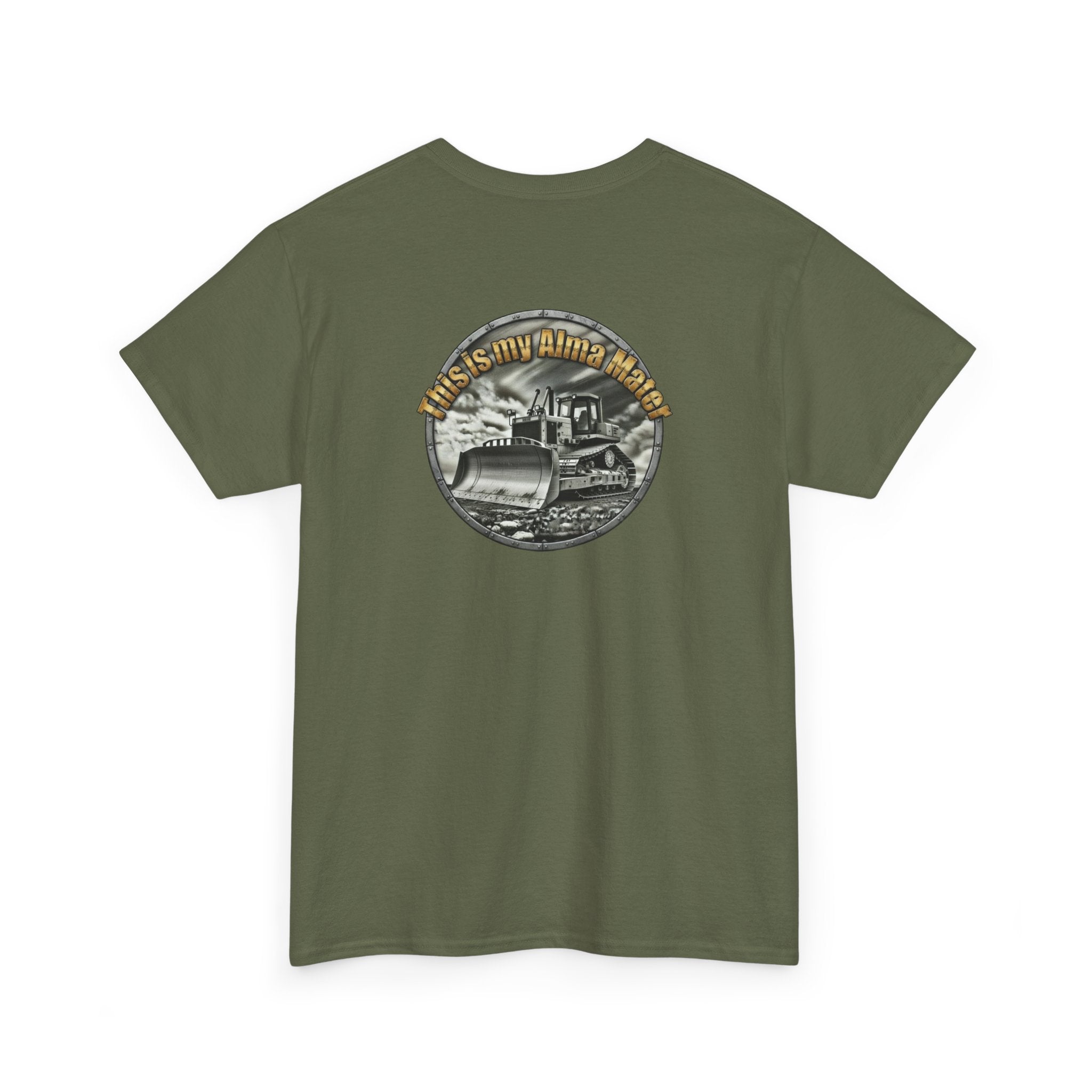 Bulldozer Crew Tee — Heavy Equipment Truck Graphic T-Shirt