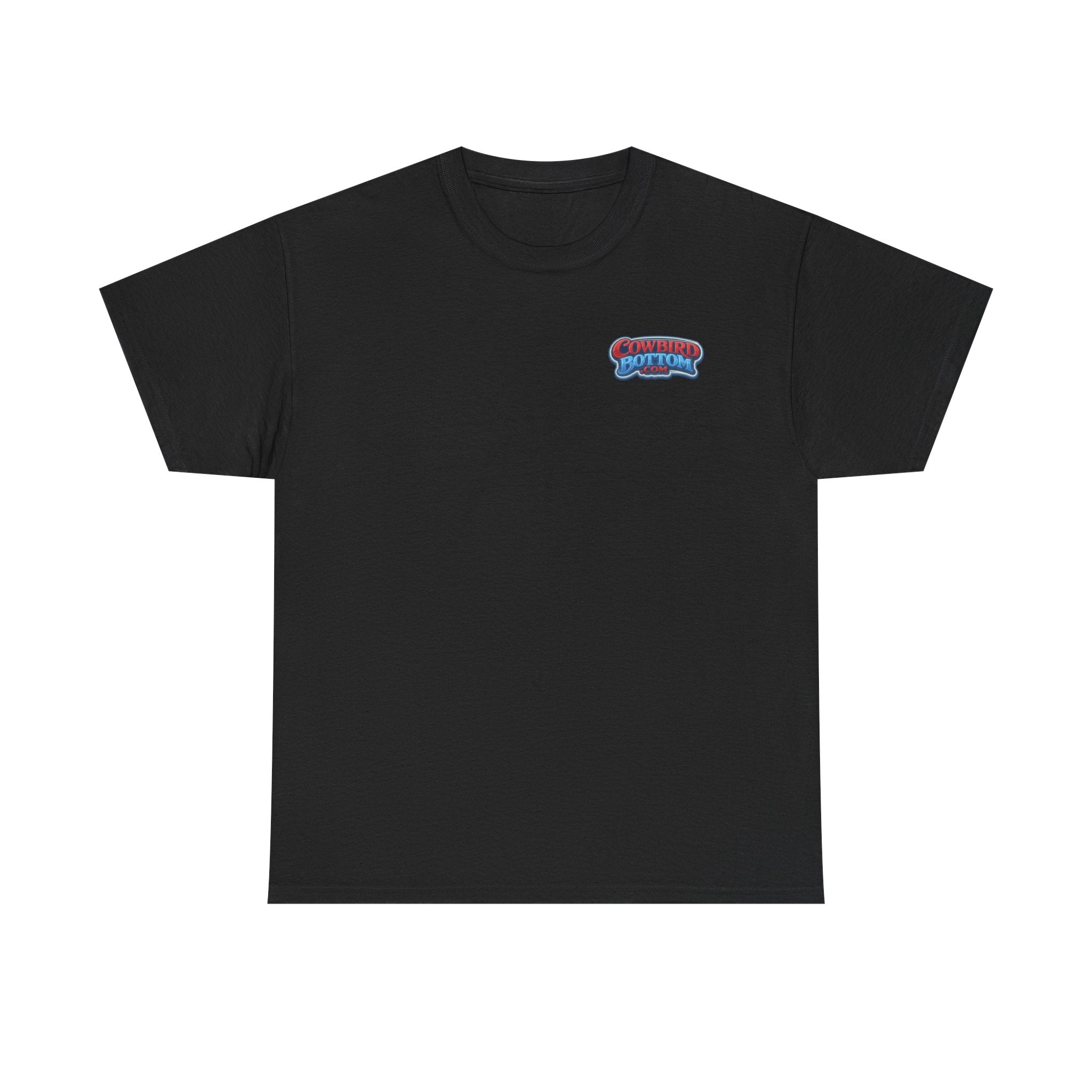 Excavator Logo T‑Shirt — Vintage Construction Crew Tee (Back Graphic: 'This Is My Alma Mater')
