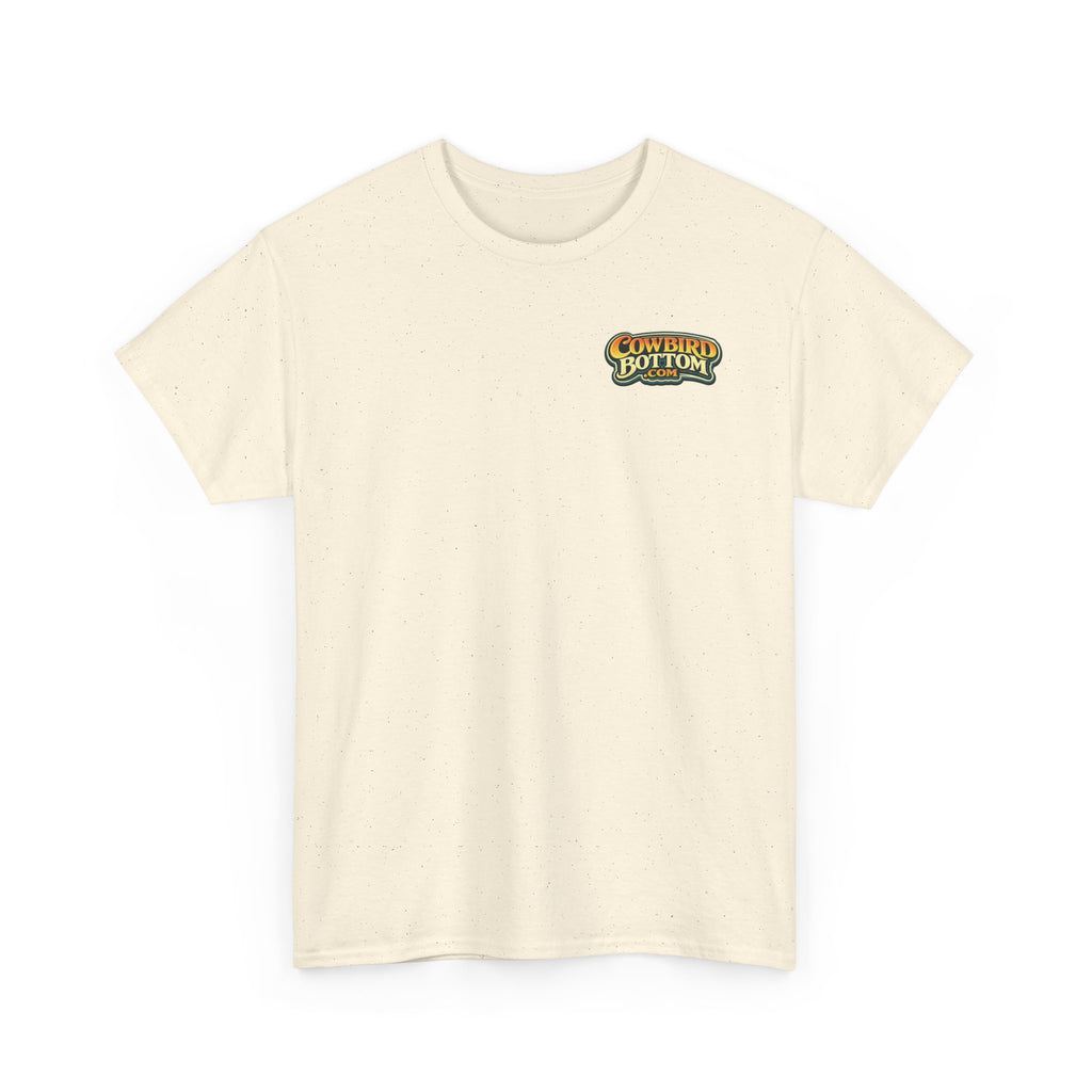 Bigfoot Silhouette Tee — "God is Great, Jesus is My Savior... and Bigfoot is Real" Christian Sasquatch T-Shirt