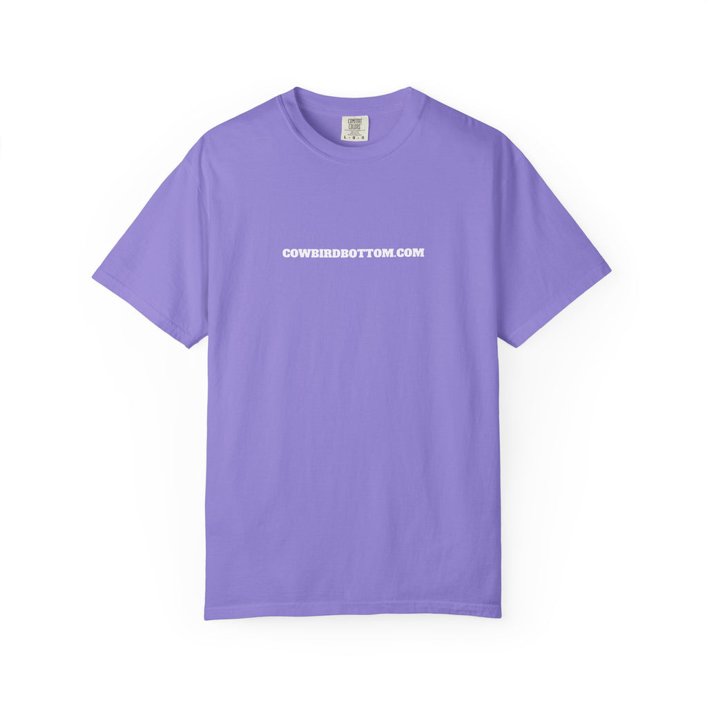 Cow Bird Bottom Logo T-Shirt — Cowbirdbottom.com Graphic Tee