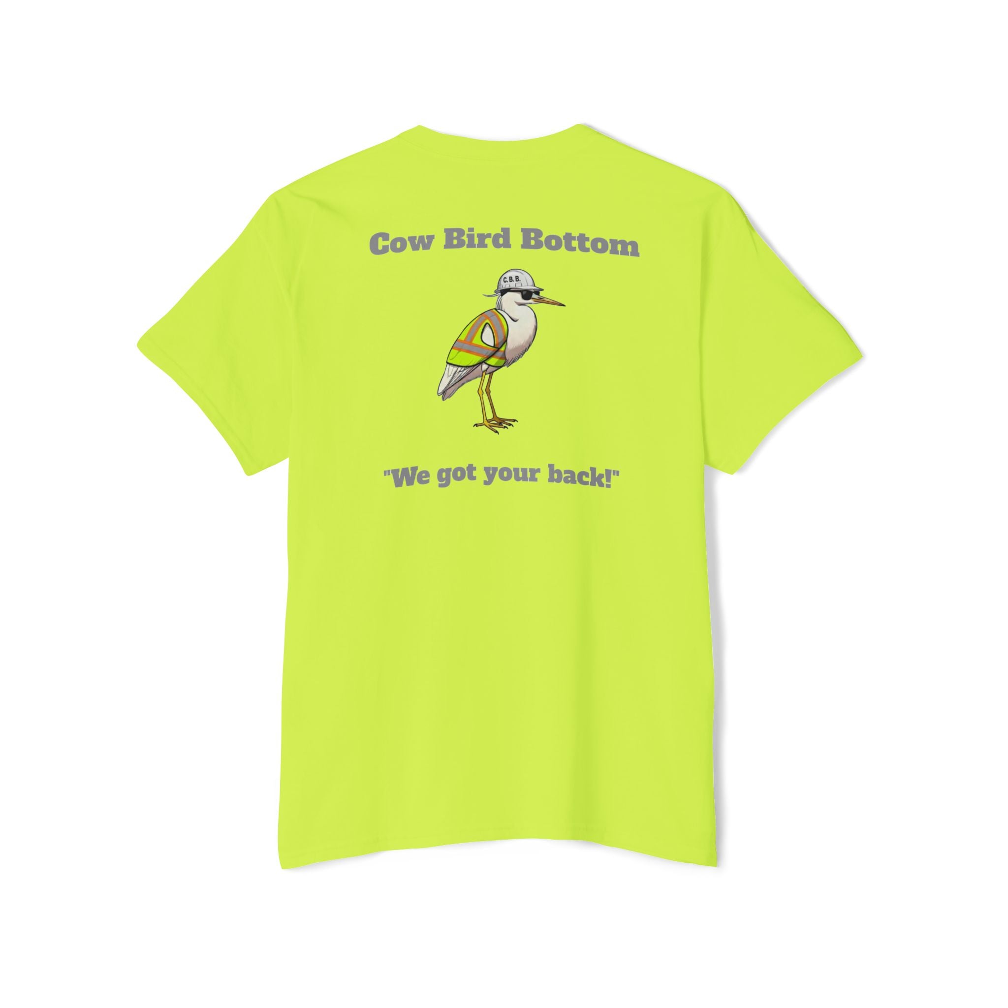 Safety wear Pocket Tee — 'We got your back'