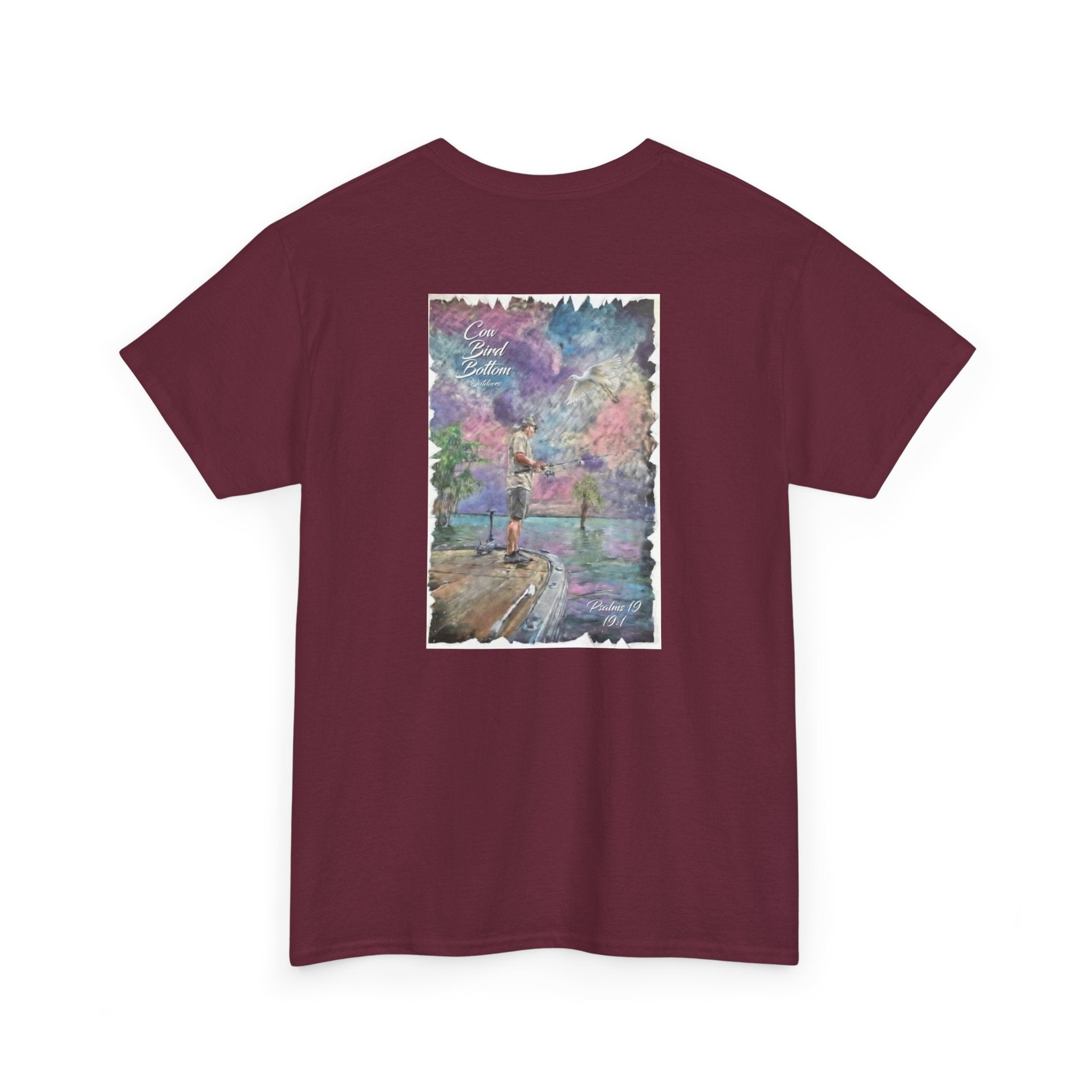 Scenic fishing Tee — 'Come Home to Yourself' Watercolor Graphic T-Shirt