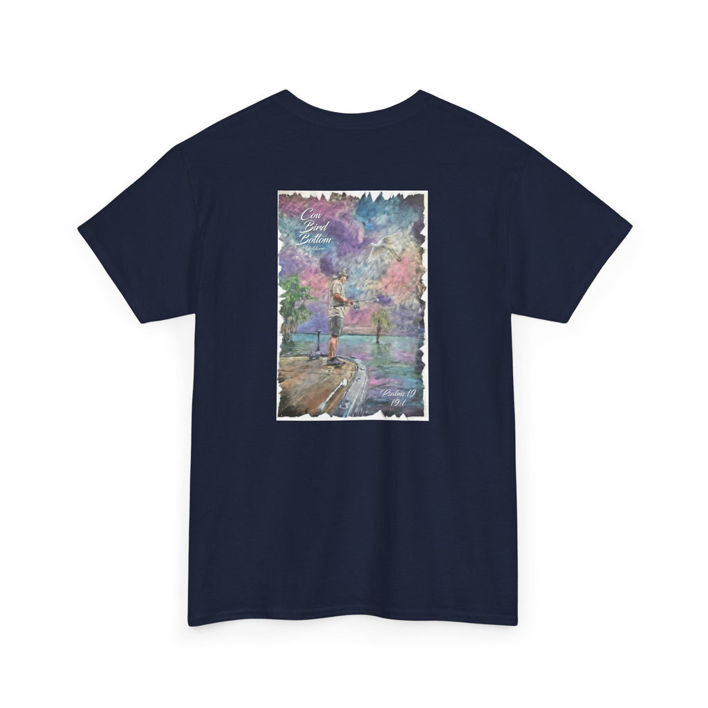 Scenic fishing Tee — 'Come Home to Yourself' Watercolor Graphic T-Shirt