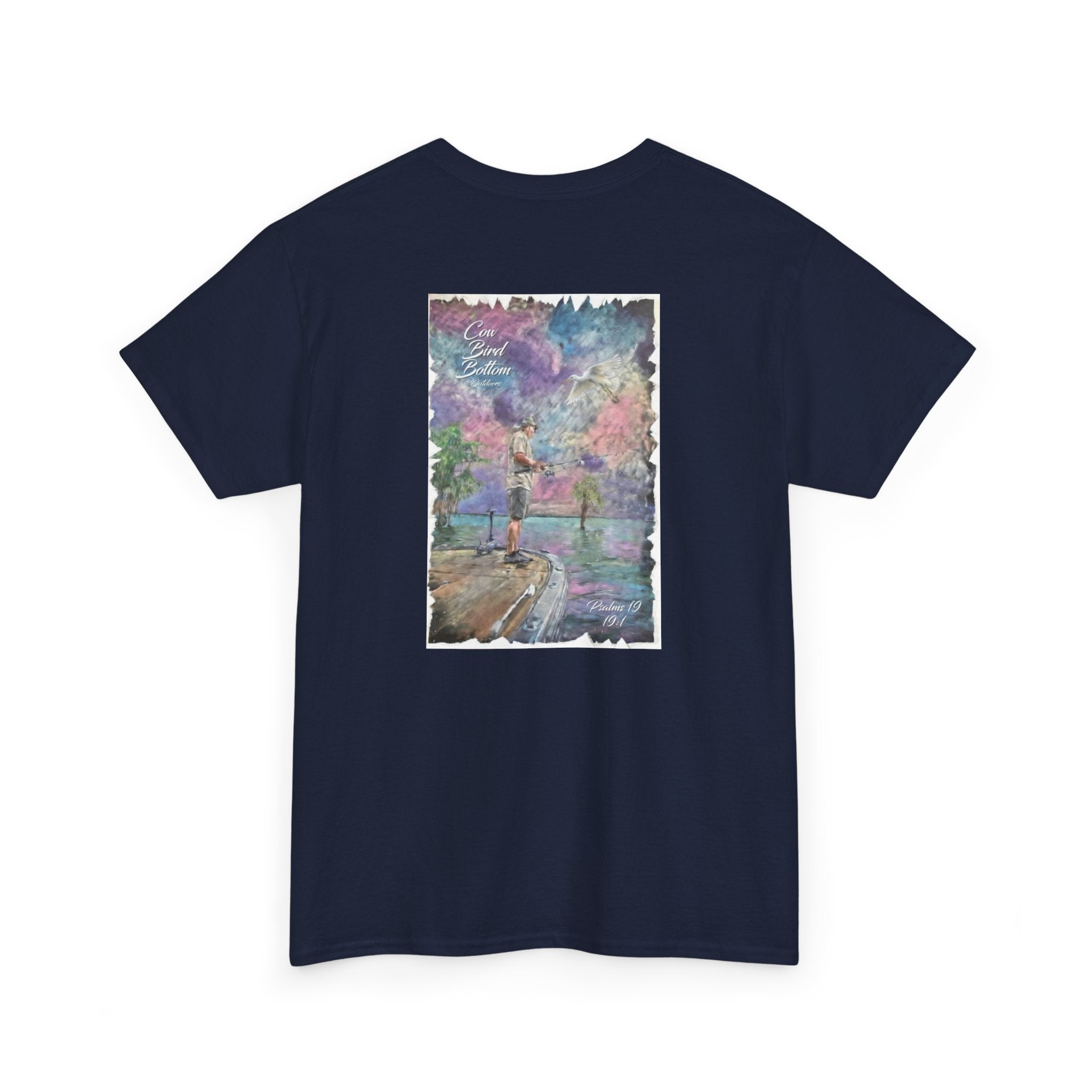 Scenic fishing Tee — 'Come Home to Yourself' Watercolor Graphic T-Shirt