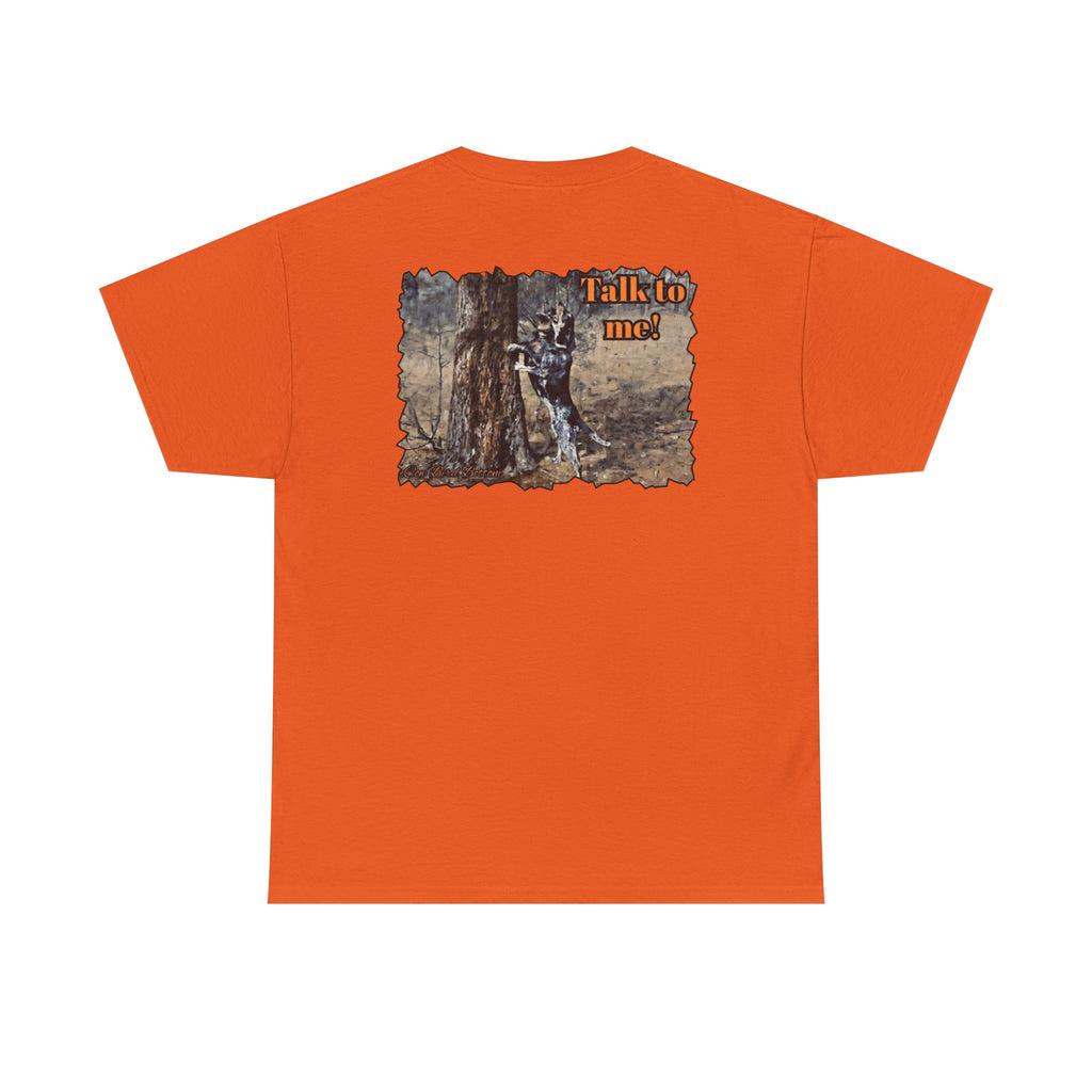 T-Shirt — 'Talk to Me!' Forest Dog Graphic Tee