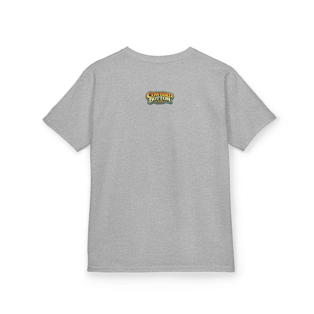 Kids Tee — "I Know a Guy" Cartoon Jesus Graphic