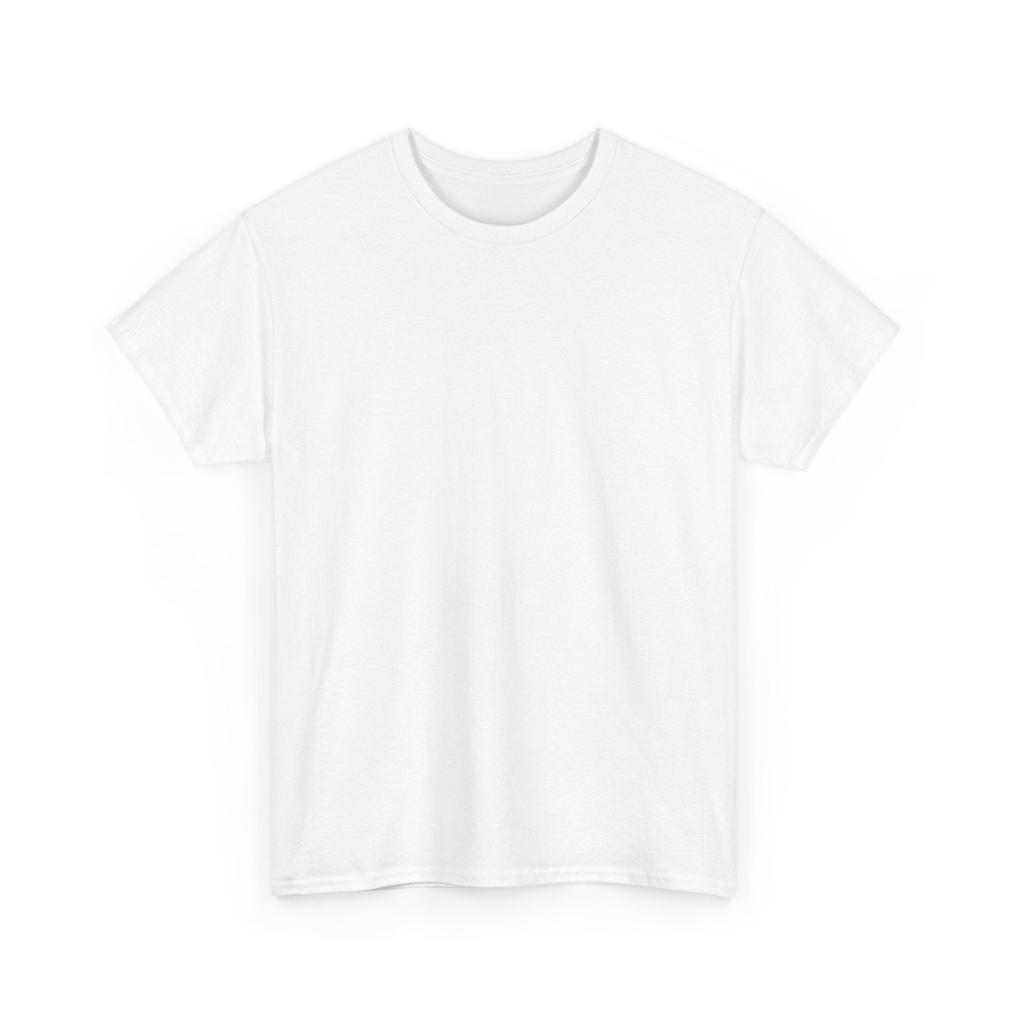 T-Shirt — Cow Bird Bottom tee orange tractor("If you mow it, they will come")