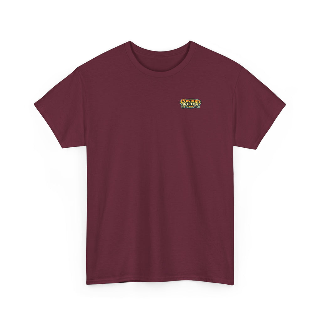 Fishing Photo Backprint Tee — Custom Shoreline Memory T‑Shirt