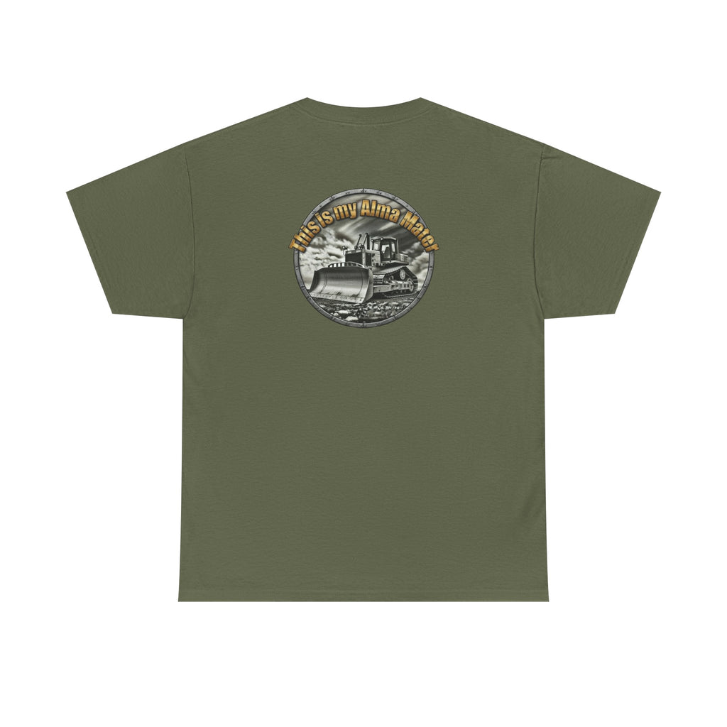 Bulldozer Crew Tee — Heavy Equipment Truck Graphic T-Shirt