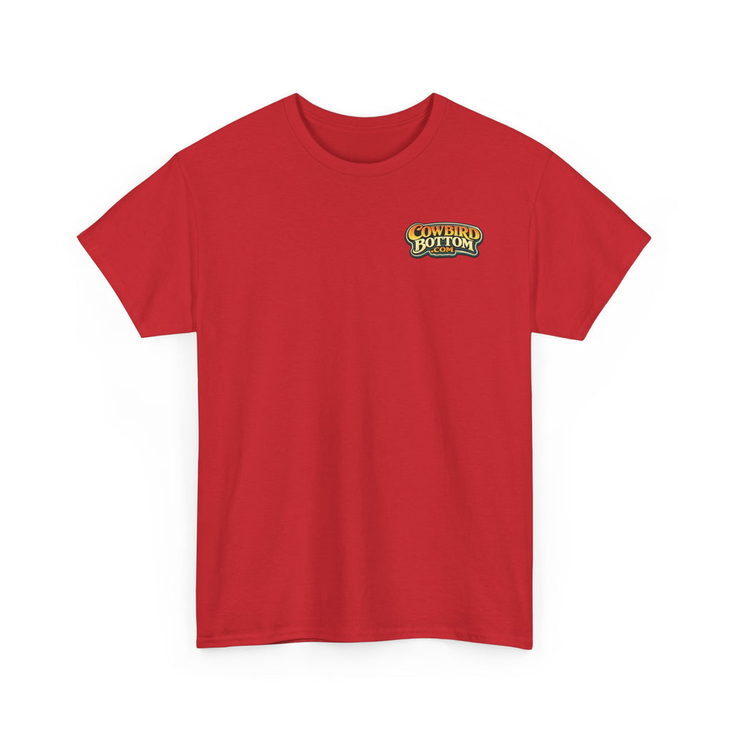 Bigfoot Silhouette Tee — "God is Great, Jesus is My Savior... and Bigfoot is Real" Christian Sasquatch T-Shirt