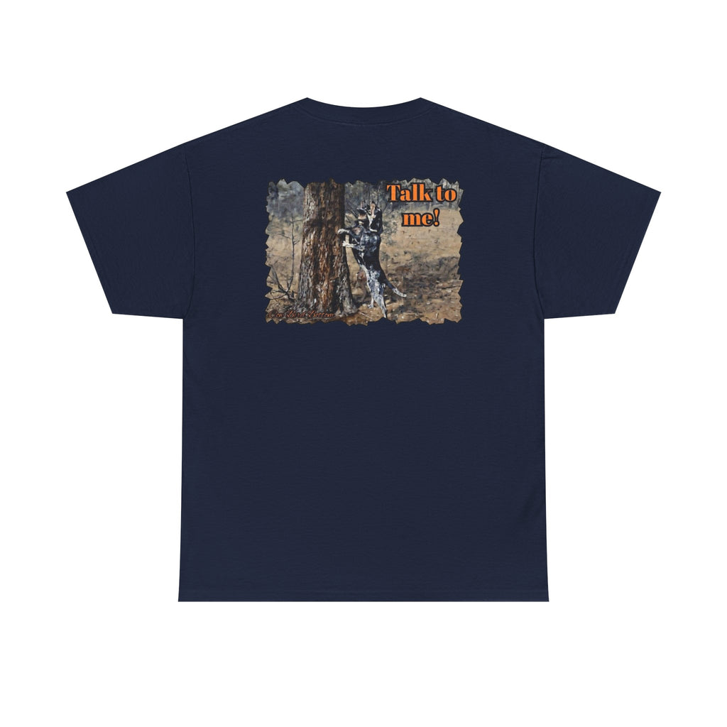 T-Shirt — 'Talk to Me!' Forest Dog Graphic Tee