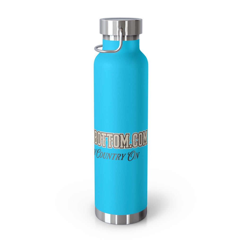 Cowbird Bottle 22oz Vacuum Insulated Water Bottle — 'Get Your Country On' Rustic Ranch Design