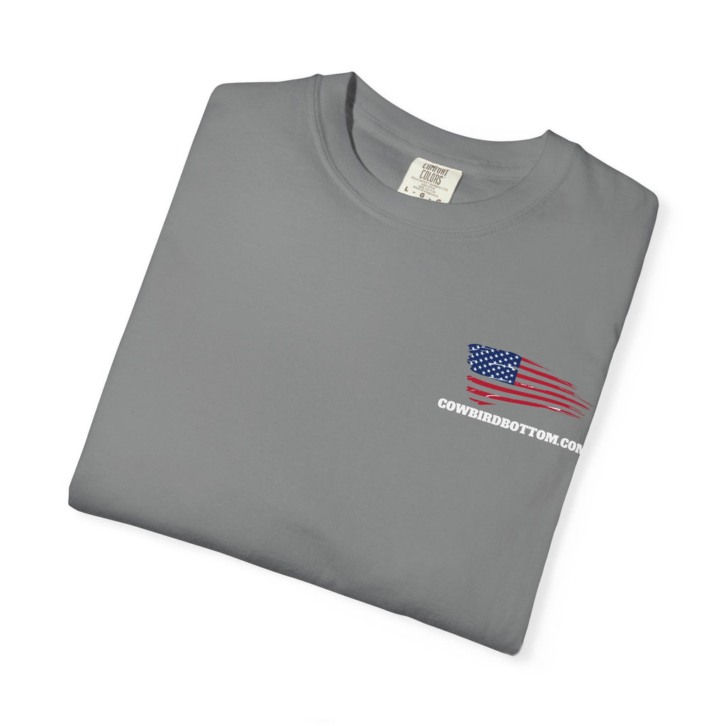 Support Our Troops T-Shirt — American Flag Military Tribute