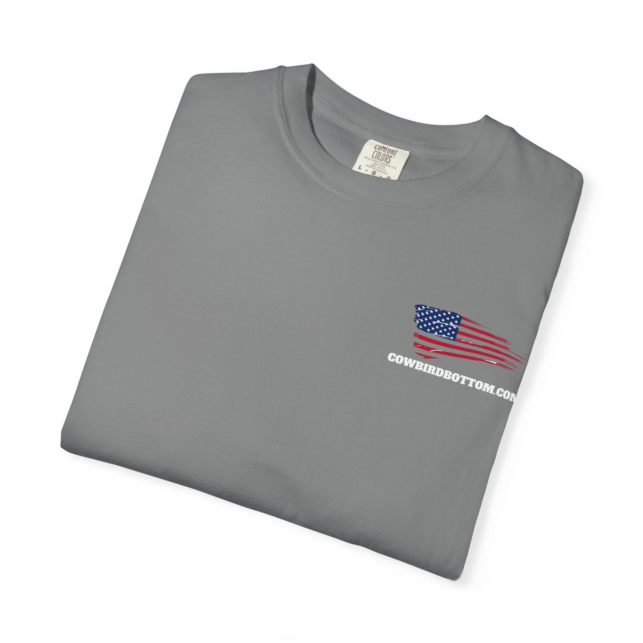 Support Our Troops T-Shirt — American Flag Military Tribute