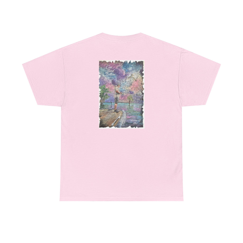 Scenic fishing Tee — 'Come Home to Yourself' Watercolor Graphic T-Shirt