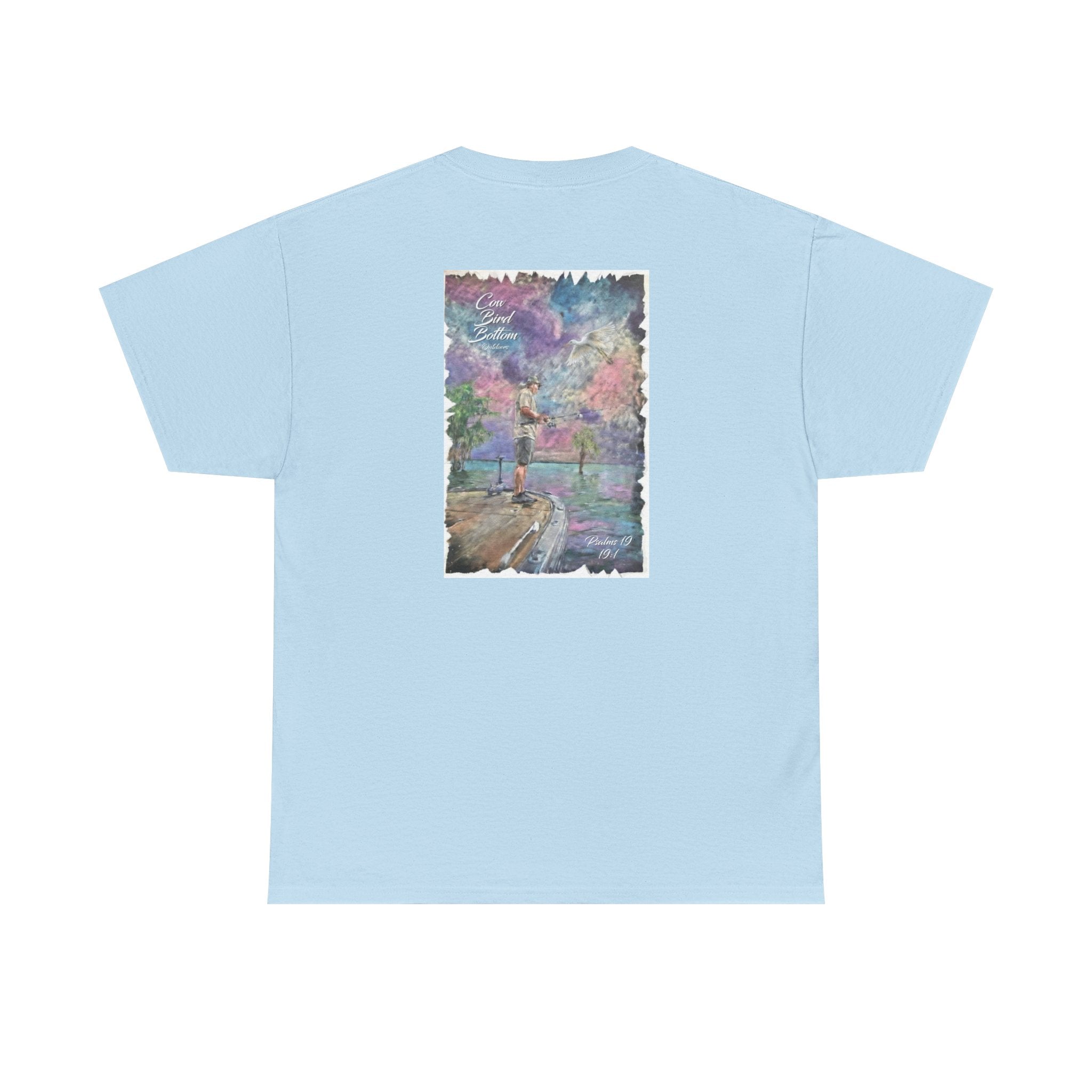 Scenic fishing Tee — 'Come Home to Yourself' Watercolor Graphic T-Shirt