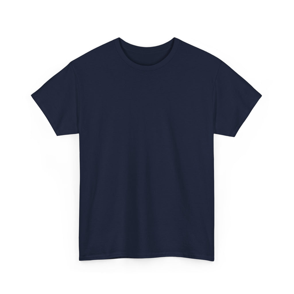T-Shirt — Cow Bird Bottom tee orange tractor("If you mow it, they will come")
