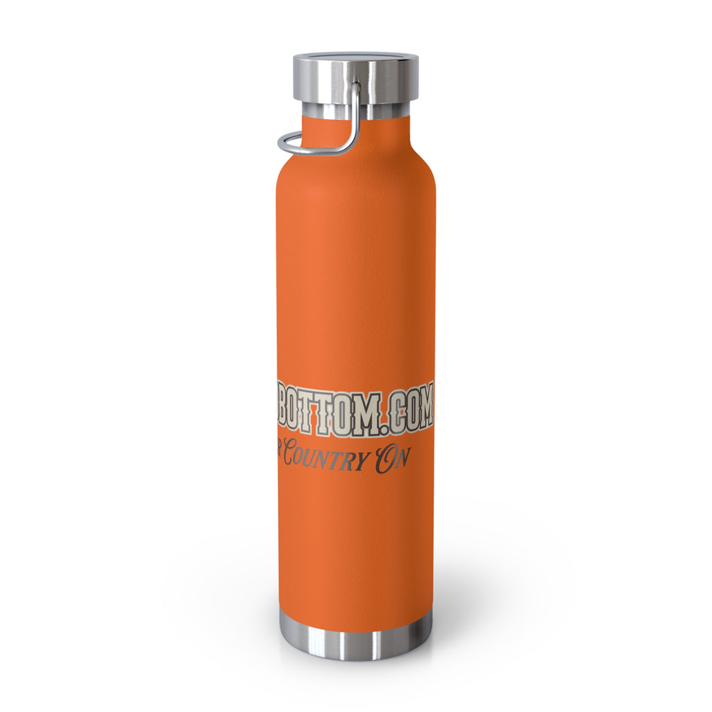 Cowbird Bottle 22oz Vacuum Insulated Water Bottle — 'Get Your Country On' Rustic Ranch Design