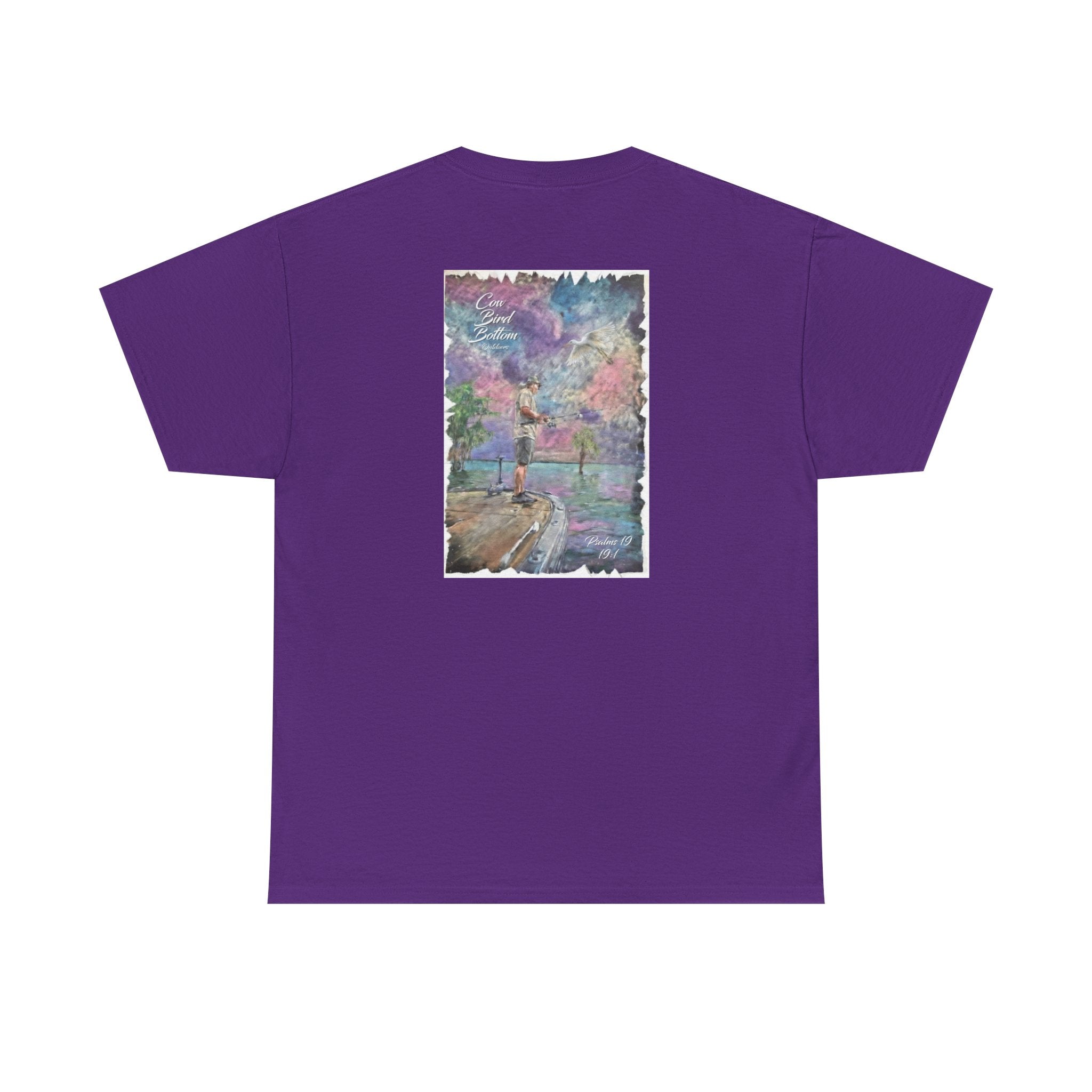 Scenic fishing Tee — 'Come Home to Yourself' Watercolor Graphic T-Shirt