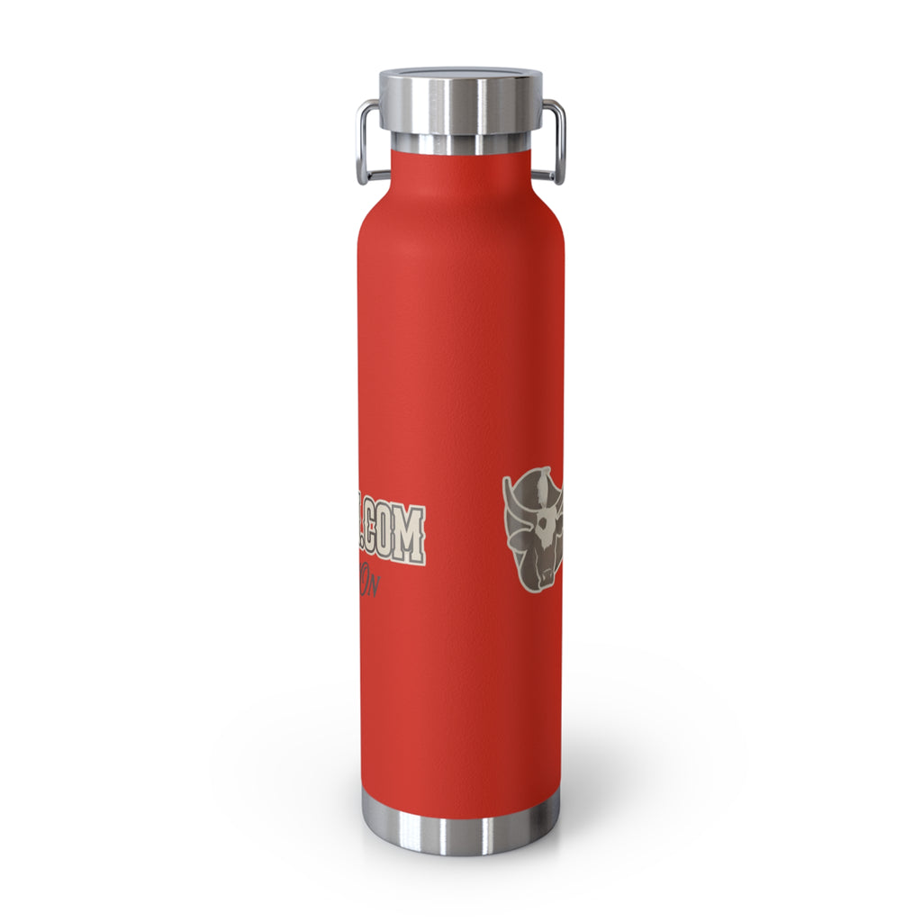 Cowbird Bottle 22oz Vacuum Insulated Water Bottle — 'Get Your Country On' Rustic Ranch Design